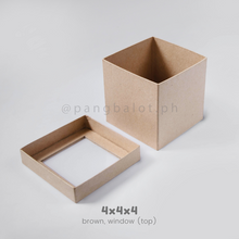 Load image into Gallery viewer, Kraftbox: BROWN (regular & window)