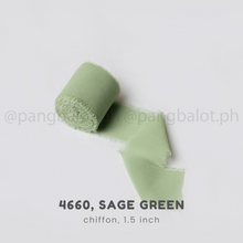 Load image into Gallery viewer, Ribbon: CHIFFON, Plain - 1.5 inch