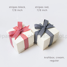 Load image into Gallery viewer, Ribbon: GROSSGRAIN, Stripes - 7/8 inch (PER ROLL)