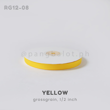 Load image into Gallery viewer, Ribbon: GROSSGRAIN, Plain - 1/2 inch (PER YARD)