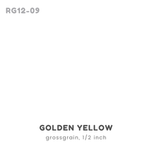 Load image into Gallery viewer, Ribbon: GROSSGRAIN, Plain - 1/2 inch (PER YARD)