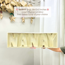 Load image into Gallery viewer, Kraftbox: LETTERS in FLIPTOP BOX (๐๐๐)