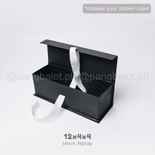 Load image into Gallery viewer, Kraftbox: WINE/TUMBLER BOX - 12x4x4 (brown, black, cream)