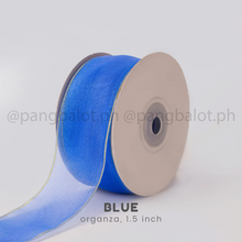 Load image into Gallery viewer, Ribbon: ORGANZA, Plain - 1 inch & 1.5 inch (PER YARD)
