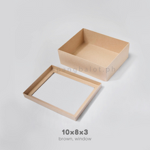 Load image into Gallery viewer, Kraftbox: BROWN (regular & window)