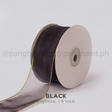 Load image into Gallery viewer, Ribbon: ORGANZA, Plain - 1 inch & 1.5 inch (PER YARD)