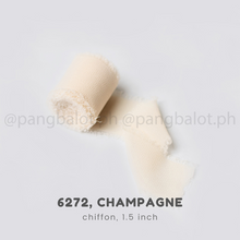 Load image into Gallery viewer, Ribbon: CHIFFON, Plain - 1.5 inch