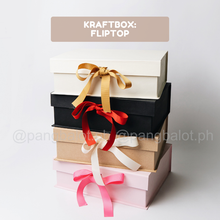 Load image into Gallery viewer, Kraftbox: Fliptop (brown, black, cream, light pink)