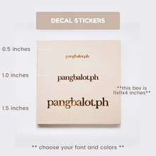 Load image into Gallery viewer, Decal Stickers