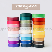 Load image into Gallery viewer, Ribbon: GROSSGRAIN, Plain - 1 inch (PER YARD)