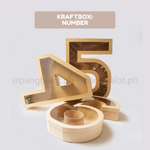 Load image into Gallery viewer, Kraftbox: NUMBERS (with window)