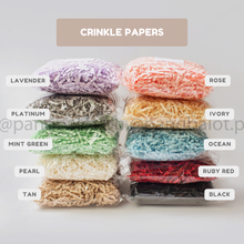 Load image into Gallery viewer, Crinkle Papers - IVORY (50g & 100g)
