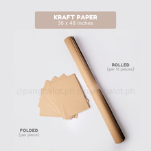 Load image into Gallery viewer, Kraft Paper (36x48 inches) - per piece (folded)