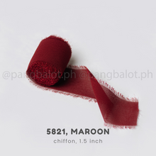 Load image into Gallery viewer, Ribbon: CHIFFON, Plain - 1.5 inch