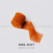 Load image into Gallery viewer, Ribbon: CHIFFON, Plain - 1.5 inch