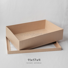 Load image into Gallery viewer, Kraftbox: BROWN (regular & window)