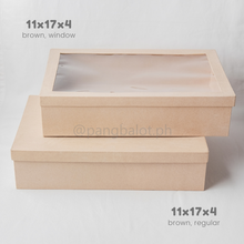Load image into Gallery viewer, Kraftbox: BROWN (regular & window)