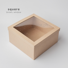 Load image into Gallery viewer, Kraftbox: BROWN (regular & window)