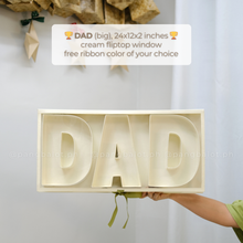 Load image into Gallery viewer, Kraftbox: LETTERS in FLIPTOP BOX (๐๐๐)