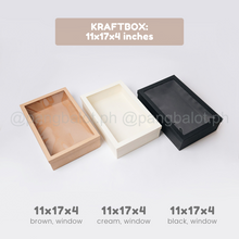 Load image into Gallery viewer, Kraftbox: 11x17x4 (brown / black / cream)
