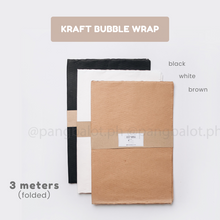 Load image into Gallery viewer, Kraft Bubble Wrap (50cm width) - 1m & 3m (folded)