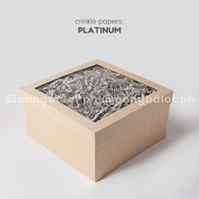 Load image into Gallery viewer, Crinkle Papers - PLATINUM (50g & 100g)
