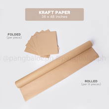 Load image into Gallery viewer, Kraft Paper (36x48 inches) - per piece (folded)