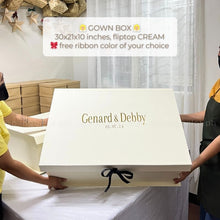 Load image into Gallery viewer, Kraftbox: Gown box ๐จ๐ฃ๐ฅ๐-๐ข๐ฅ๐๐๐ฅ๐จ