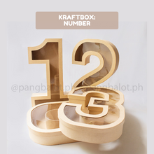 Load image into Gallery viewer, Kraftbox: NUMBERS (with window)