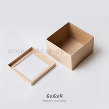 Load image into Gallery viewer, Kraftbox: BROWN (regular & window)