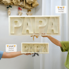 Load image into Gallery viewer, Kraftbox: LETTERS in FLIPTOP BOX (๐ฆ๐ ๐๐๐)