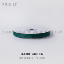 Load image into Gallery viewer, Ribbon: GROSSGRAIN, Plain - 1/2 inch (PER YARD)