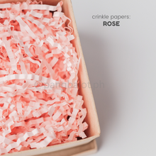 Load image into Gallery viewer, Crinkle Papers - ROSE (50g & 100g)