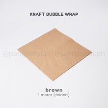 Load image into Gallery viewer, Kraft Bubble Wrap (50cm width) - 1m & 3m (folded)
