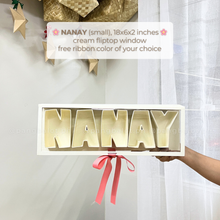 Load image into Gallery viewer, Kraftbox: LETTERS in FLIPTOP BOX (๐ฆ๐ ๐๐๐)