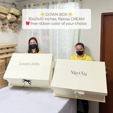 Load image into Gallery viewer, Kraftbox: Gown box ๐จ๐ฃ๐ฅ๐-๐ข๐ฅ๐๐๐ฅ๐จ