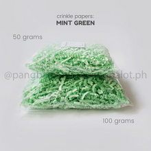 Load image into Gallery viewer, Crinkle Papers - MINT GREEN (50g & 100g)