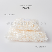 Load image into Gallery viewer, Crinkle Papers - PEARL (50g & 100g)