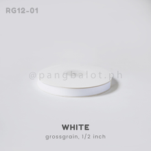 Load image into Gallery viewer, Ribbon: GROSSGRAIN, Plain - 1/2 inch (PER YARD)