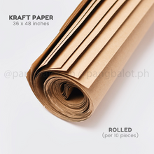 Load image into Gallery viewer, Kraft Paper (36x48 inches) - per piece (folded)