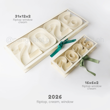 Load image into Gallery viewer, Kraftbox: LETTERS in FLIPTOP BOX (๐ฆ๐ ๐๐๐)