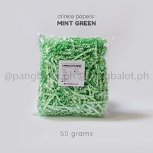 Load image into Gallery viewer, Crinkle Papers - MINT GREEN (50g & 100g)