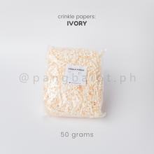 Load image into Gallery viewer, Crinkle Papers - IVORY (50g & 100g)