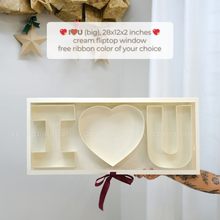 Load image into Gallery viewer, Kraftbox: LETTERS in FLIPTOP BOX (๐๐๐)