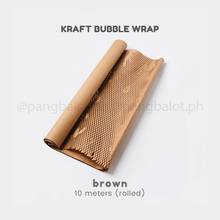 Load image into Gallery viewer, Kraft Bubble Wrap (50cm width) - 1m & 3m (folded)