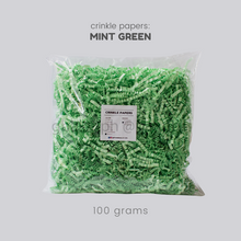 Load image into Gallery viewer, Crinkle Papers - MINT GREEN (50g & 100g)
