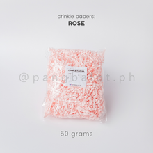 Load image into Gallery viewer, Crinkle Papers - ROSE (50g & 100g)