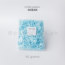 Load image into Gallery viewer, Crinkle Papers - OCEAN (50g & 100g)