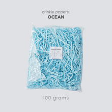 Load image into Gallery viewer, Crinkle Papers - OCEAN (50g & 100g)