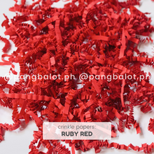 Load image into Gallery viewer, Crinkle Papers - RUBY RED (50g & 100g)